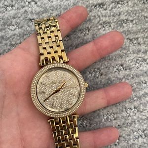Gold Michael Kors watch